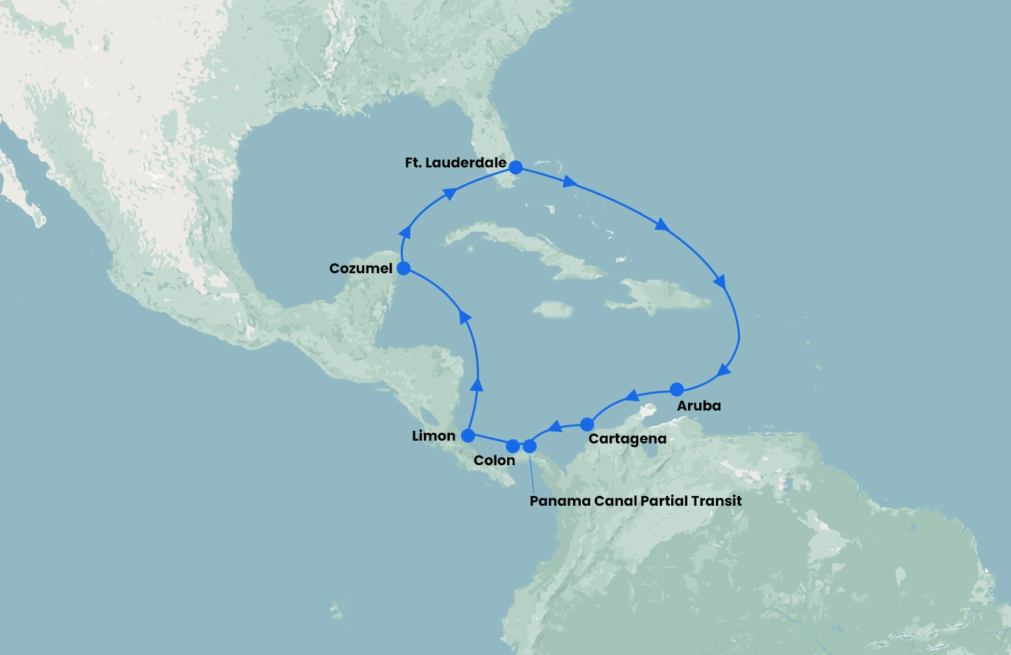Embark on a Passage of Wonders: Navigating the Panama Canal Aboard the Caribbean Princess